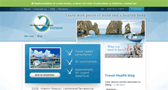 Desktop Screenshot of horizontravelclinic.com